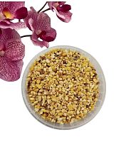 Кукуруза обжаренная дробленая 2-4 мм карамелизиров., 1 кг, (ОРЕХПРОМ)
