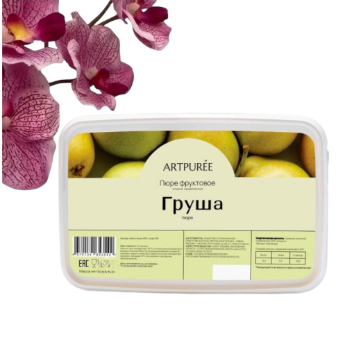 Пюре Груша ARTPUREE 1 кг Пюре Груша ARTPUREE 1 кг