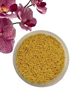 Посыпка сахарная Деко-Про - "Вермишель желтая" tp 19626 (Упаковка 0,75 кг.)