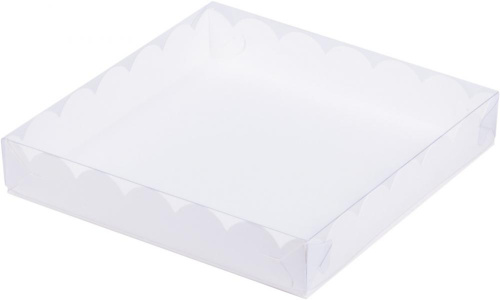 Коробка для печенья и пряников 250*150*35мм(белая), 1шт фото 2