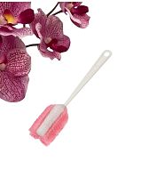 Ёршик для бутылочек Крошка Я, губка, 33 см, МИКС