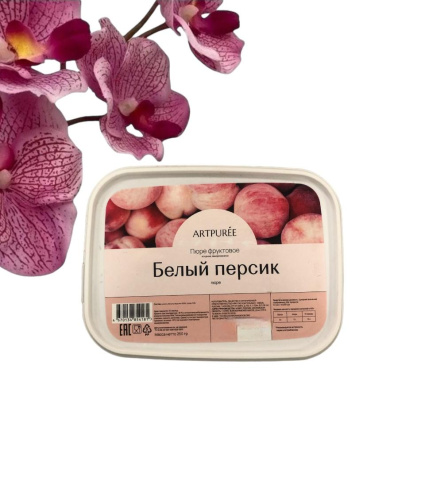 Пюре Белый персик ARTPUREE 0,250 кг Пюре Белый персик ARTPUREE 0,250 кг