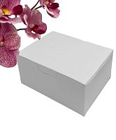 Коробка для пирожных 200*150*60 мм (белая) Х-Э и др.кондитерской продукции без окошка 