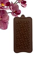 Форма для шоколада Плитка Мираж, силикон 20*10см (Китай) А1671