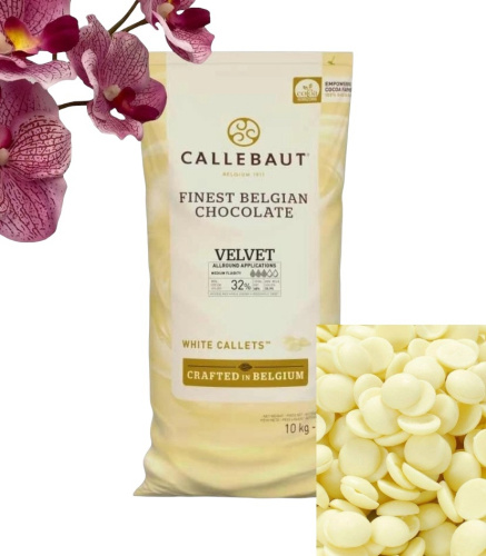 Шоколад Callebaut Белый Velvet 32% (Пакет 10кг) Шоколад Callebaut Белый Velvet 32% (Пакет 10кг)